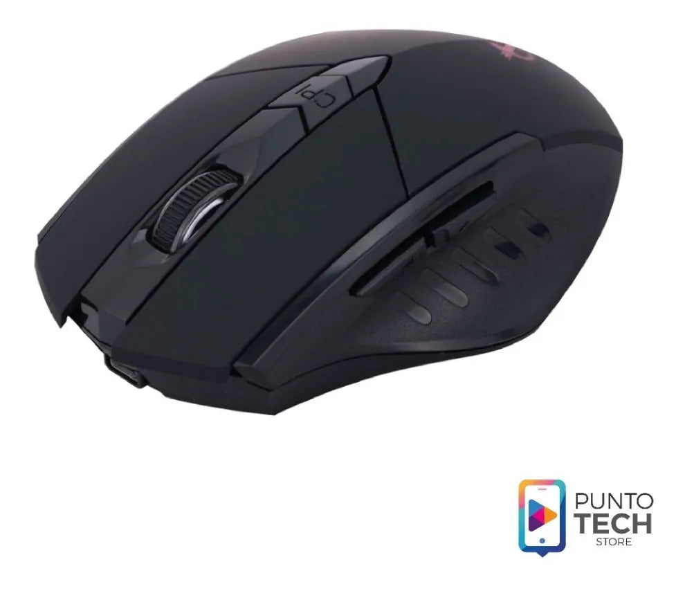 Mouse Recargable Gamer Inalámbrico RGB – 1600 DPI