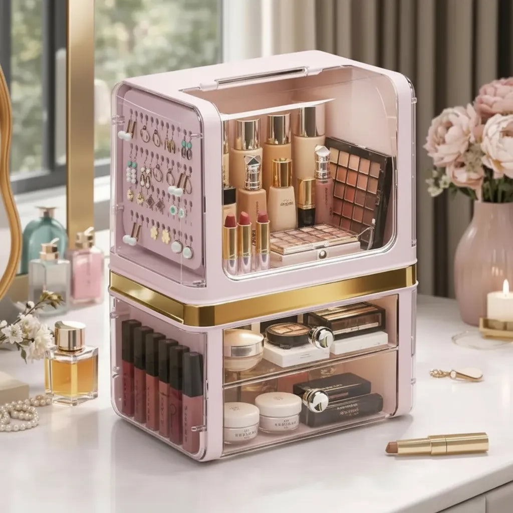 Organizador Caja De Maquillaje Cosmeticos Cajones