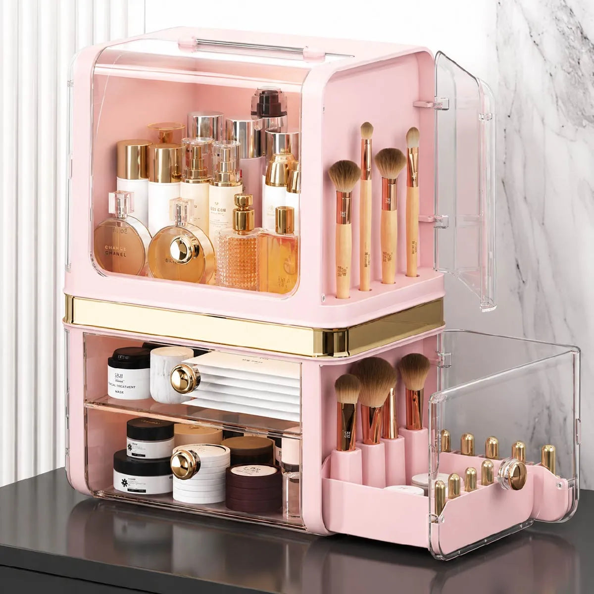 Organizador Caja De Maquillaje Cosmeticos Cajones