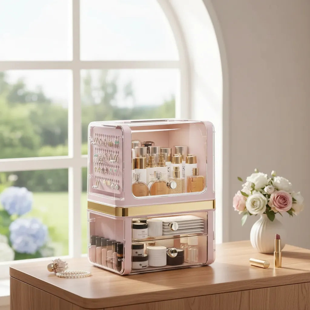Organizador Caja De Maquillaje Cosmeticos Cajones
