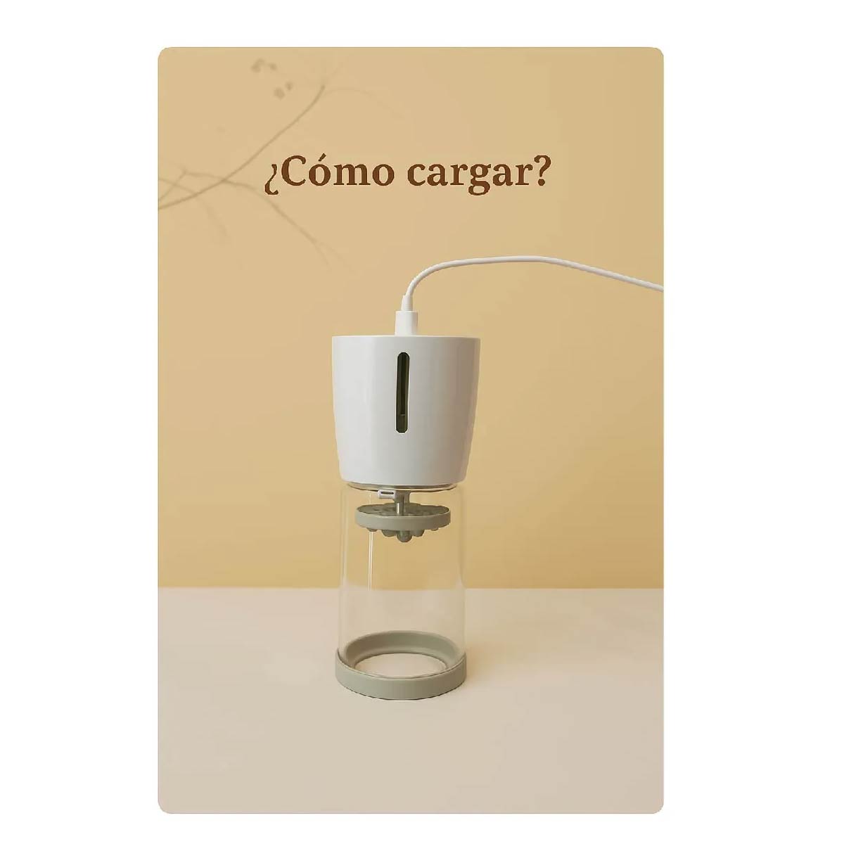 Máquina Limpiadora De Brochas De Maquillaje - Carga Usb - Blanco