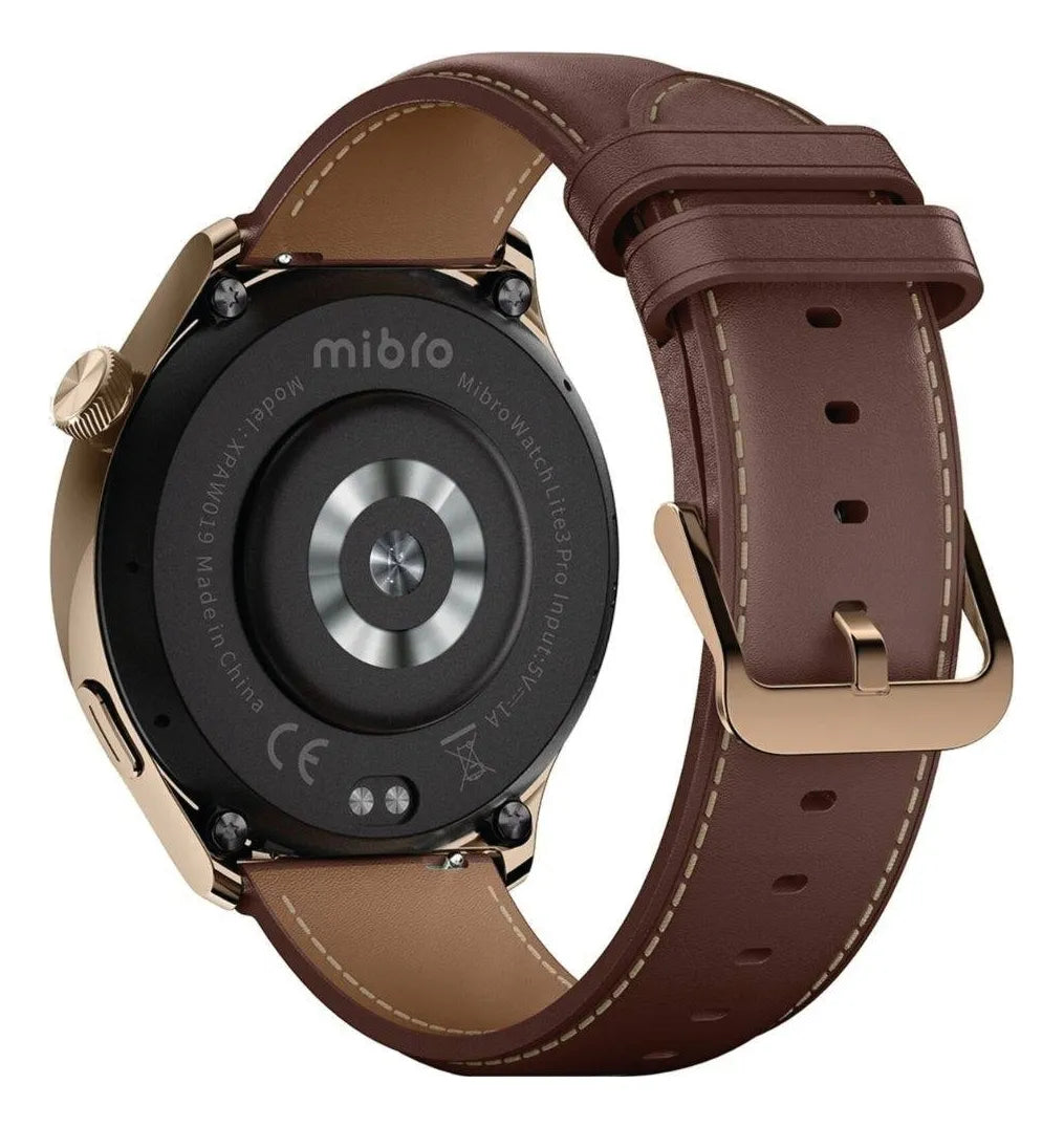 Reloj Smartwatch Mibro Lite 3 Pro 1.3 Pulgadas 350mah Dorado