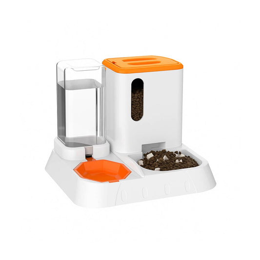 Dispensador De Comida Y Agua Mascotas Perros Gatos