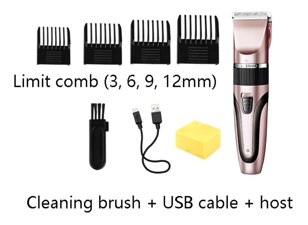 Máquina Profesional Kemei Para Mascotas, Perros Y Gatos