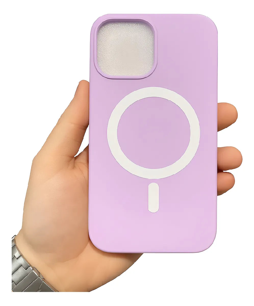 Funda Protectora Silicona Magsafe Para iPhone 14 Comun