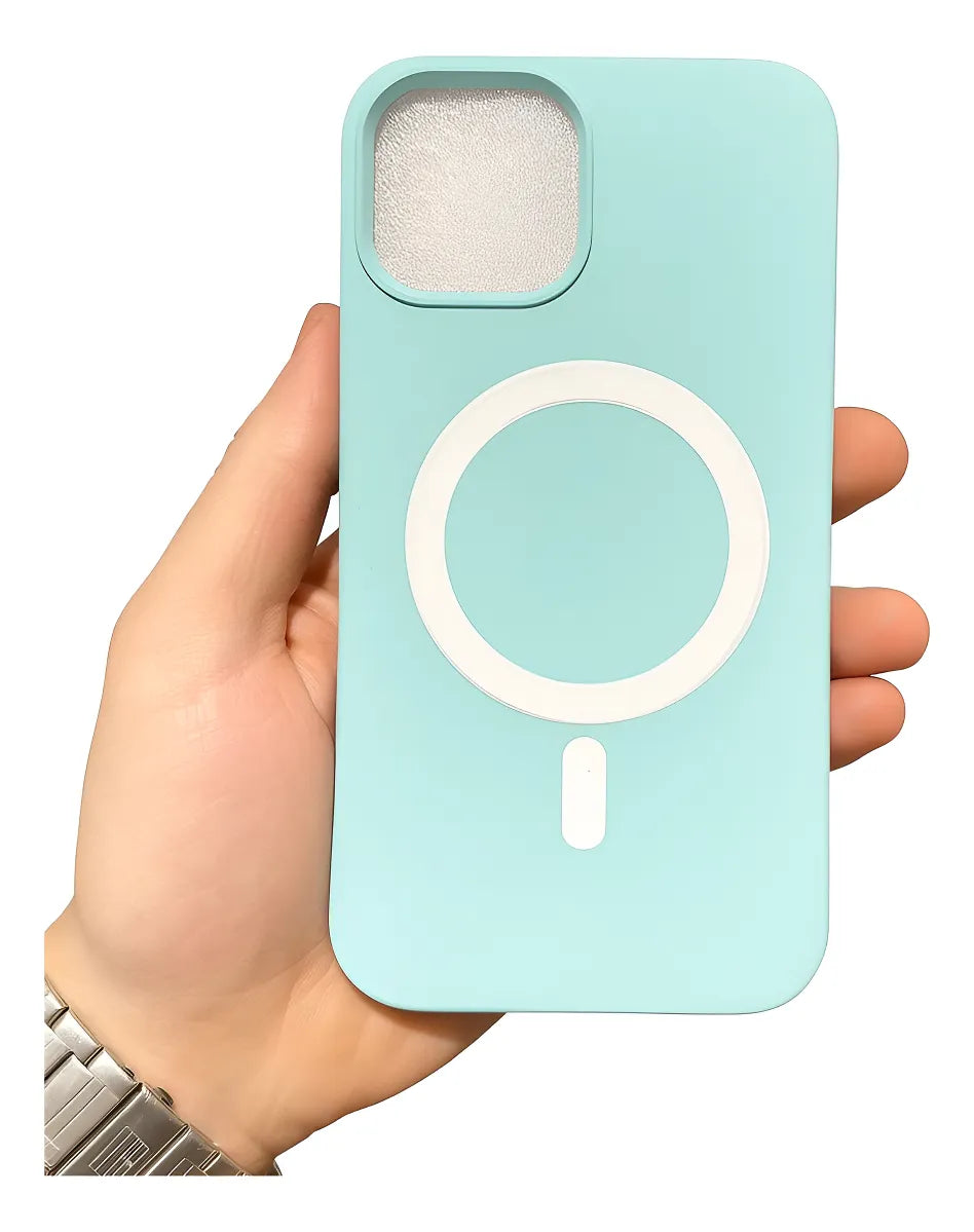 Funda Protectora Silicona Magsafe Para iPhone 12 Pro Max