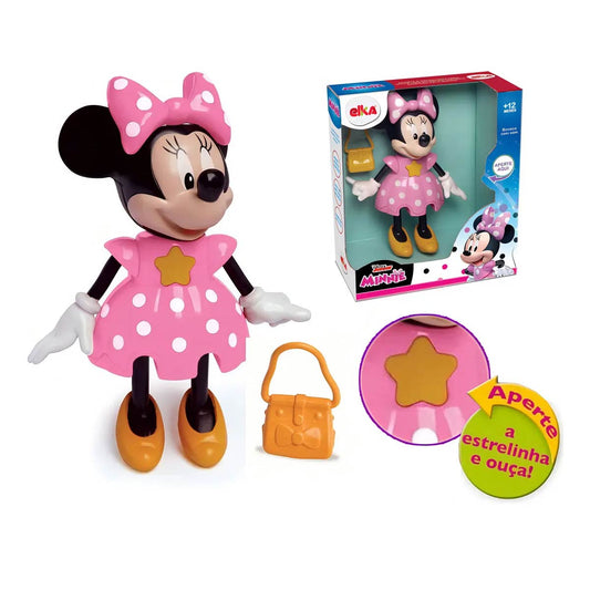 Muñeca Minnie - Narradora - Disney - Rosa - Elka