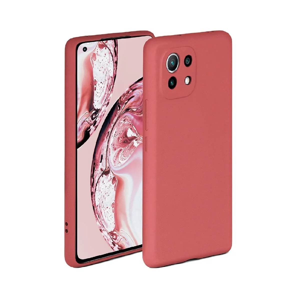 Funda Protectora De Silicona Para Xiaomi Redmi Mi 11 Lite