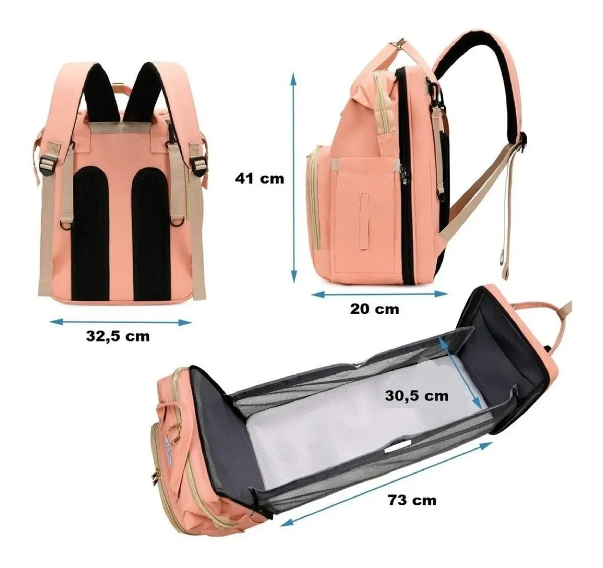 Mochila Maternal Premium – Impermeable y de Gran Capacidad