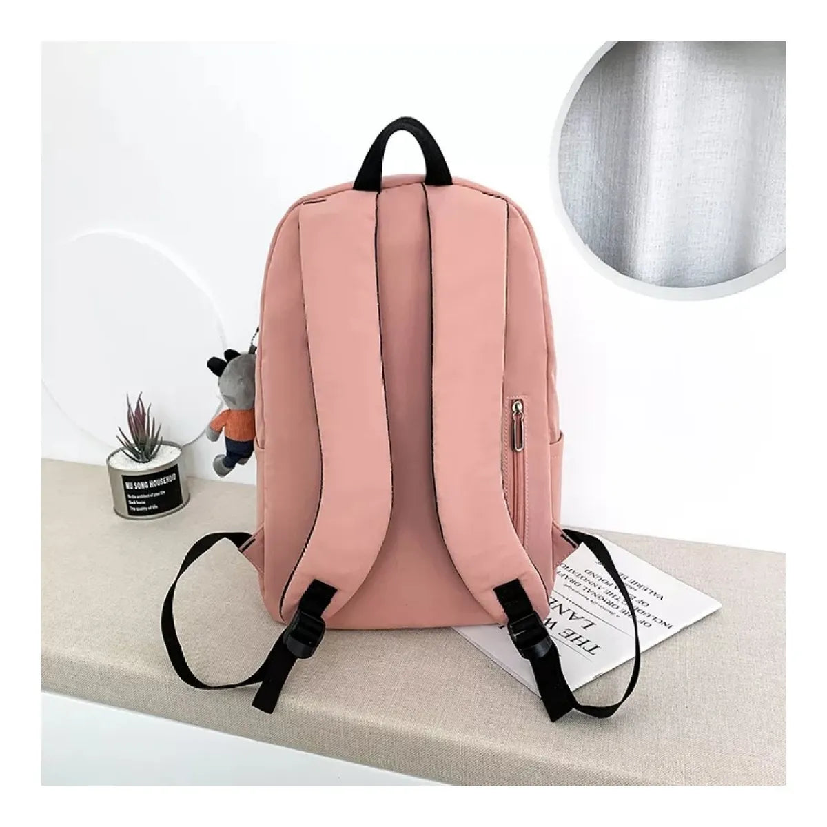 Mochila Impermeable Multiuso Liceal Escolar Casual Colores