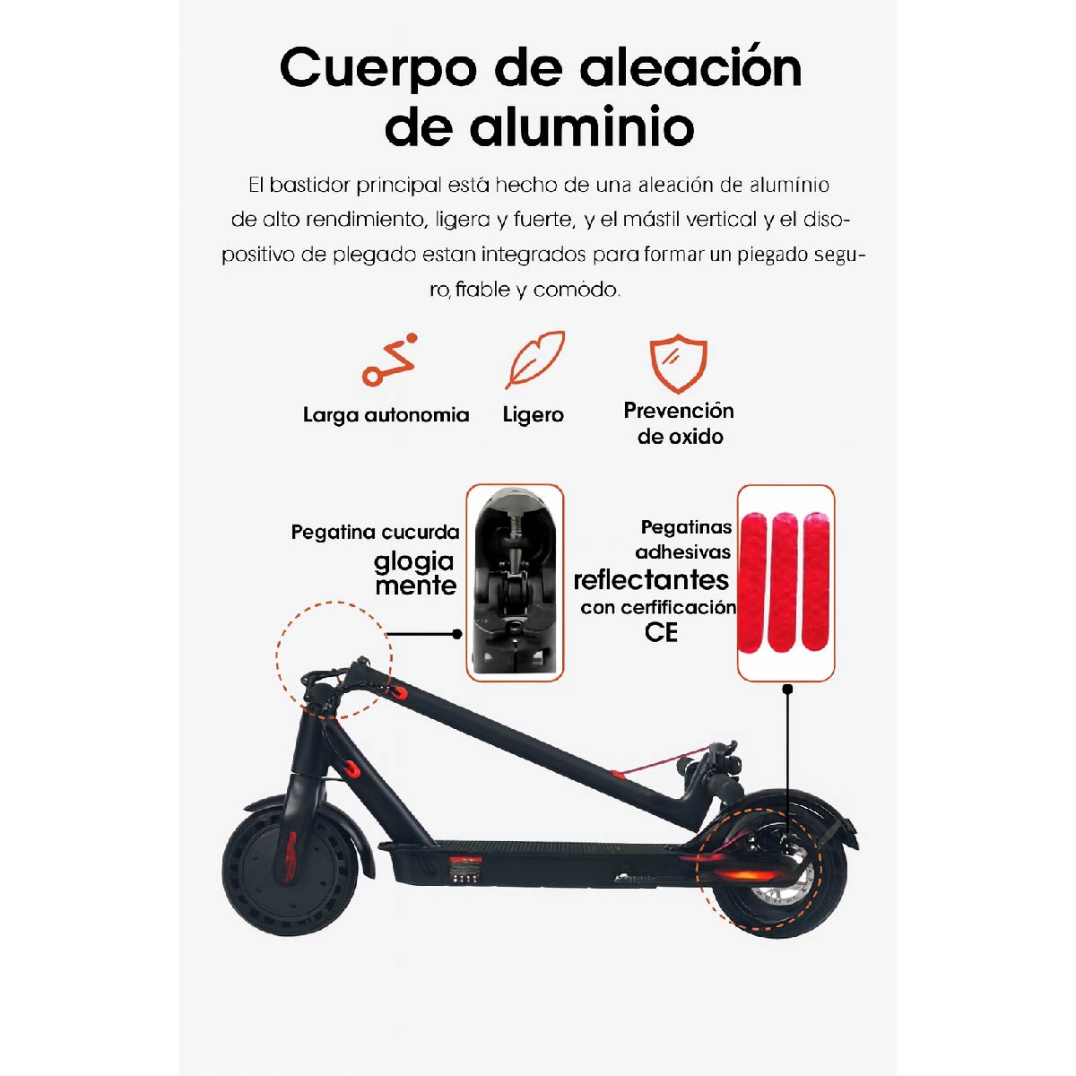 Monopatin Electrico Scooter Chill 350w 8.5 Adultos