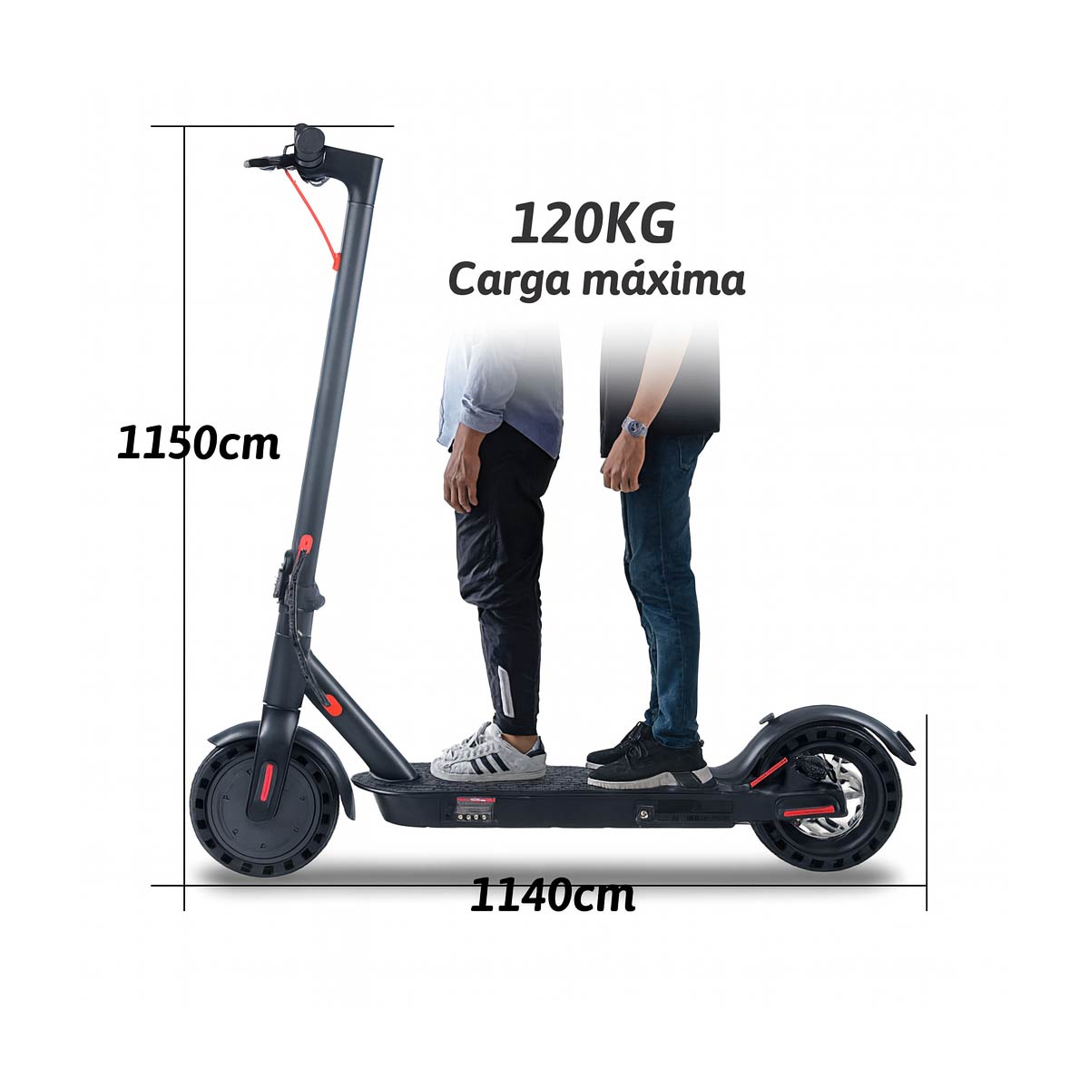 Monopatin Electrico Scooter Chill 350w 8.5 Adultos