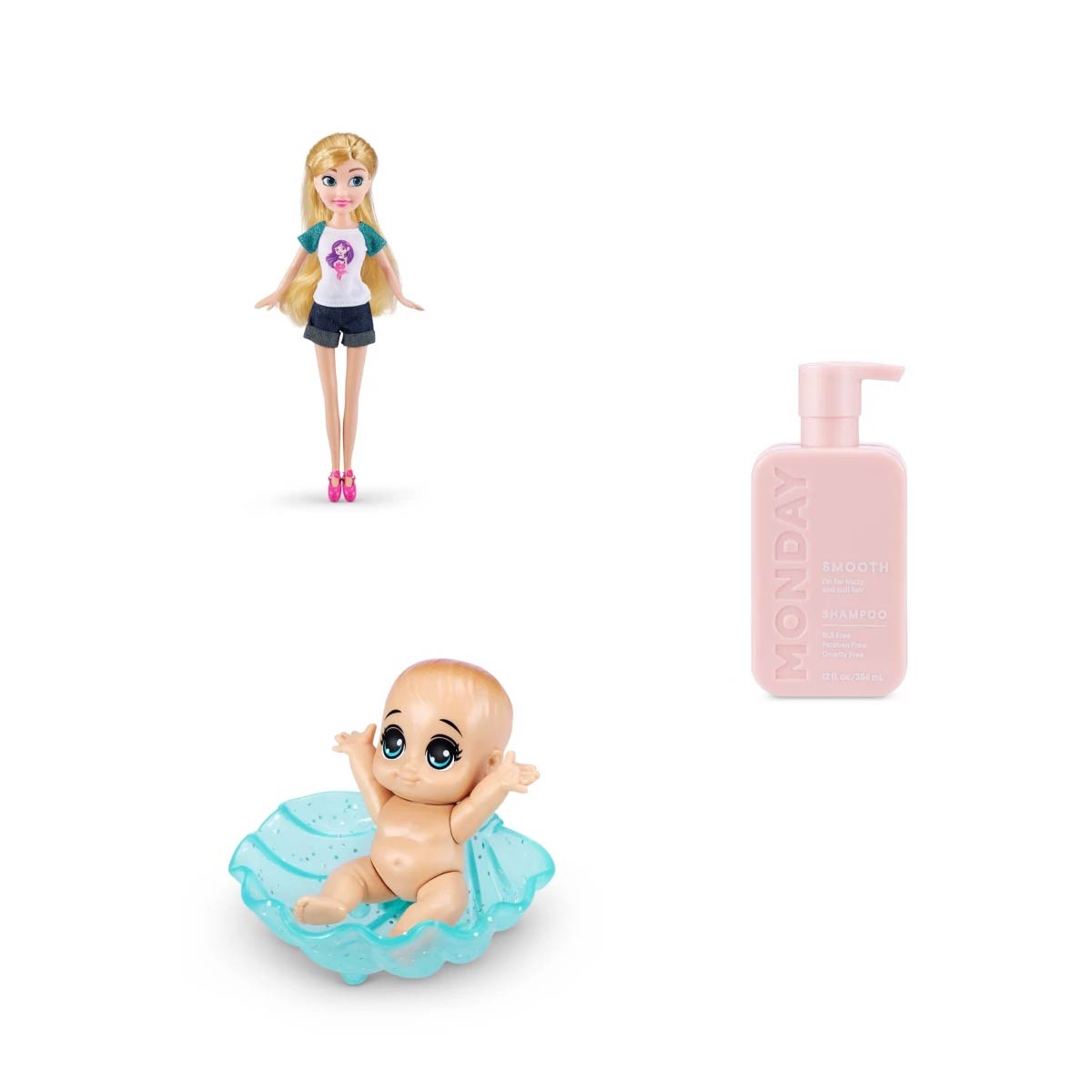 Set Figura Sparkle Girlz Dolls &amp; Lifestyle Niñera