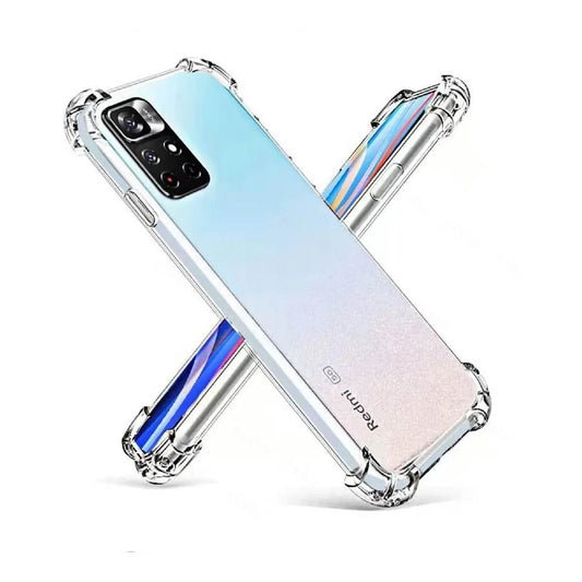 Protector Transparente AntiShock Con Bordes Reforzados Para Xiaomi Redmi Note 11