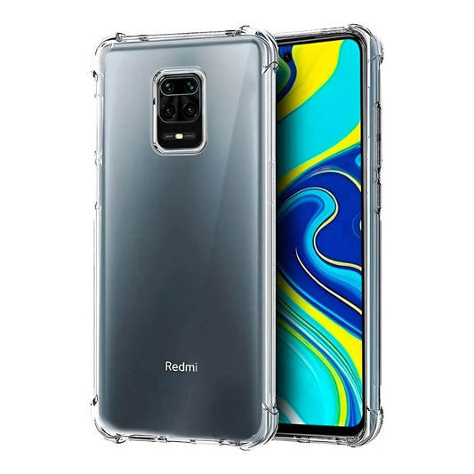 Protector Transparente AntiShock Con Bordes Reforzados Para Xiaomi Redmi Note 9s