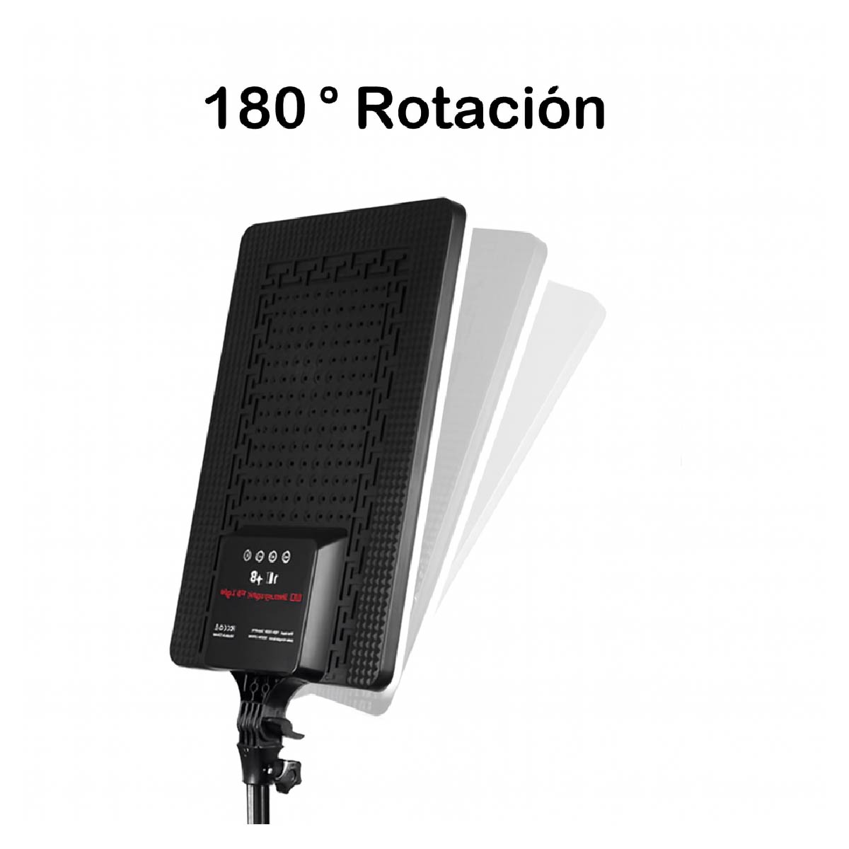 Panel Luz Led Profesional Iluminacion+ Trípode+ Control 100w