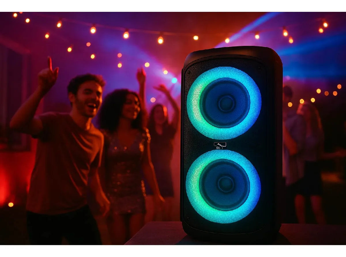 Parlante Bluetooth Ekv-pa-04 40w 2 X 26.5'' 3600 Mah