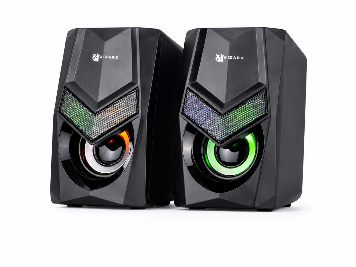 Parlantes Gamer XZZ-SP-01 2x3W RGB USB+3.5mm X-Lizzard