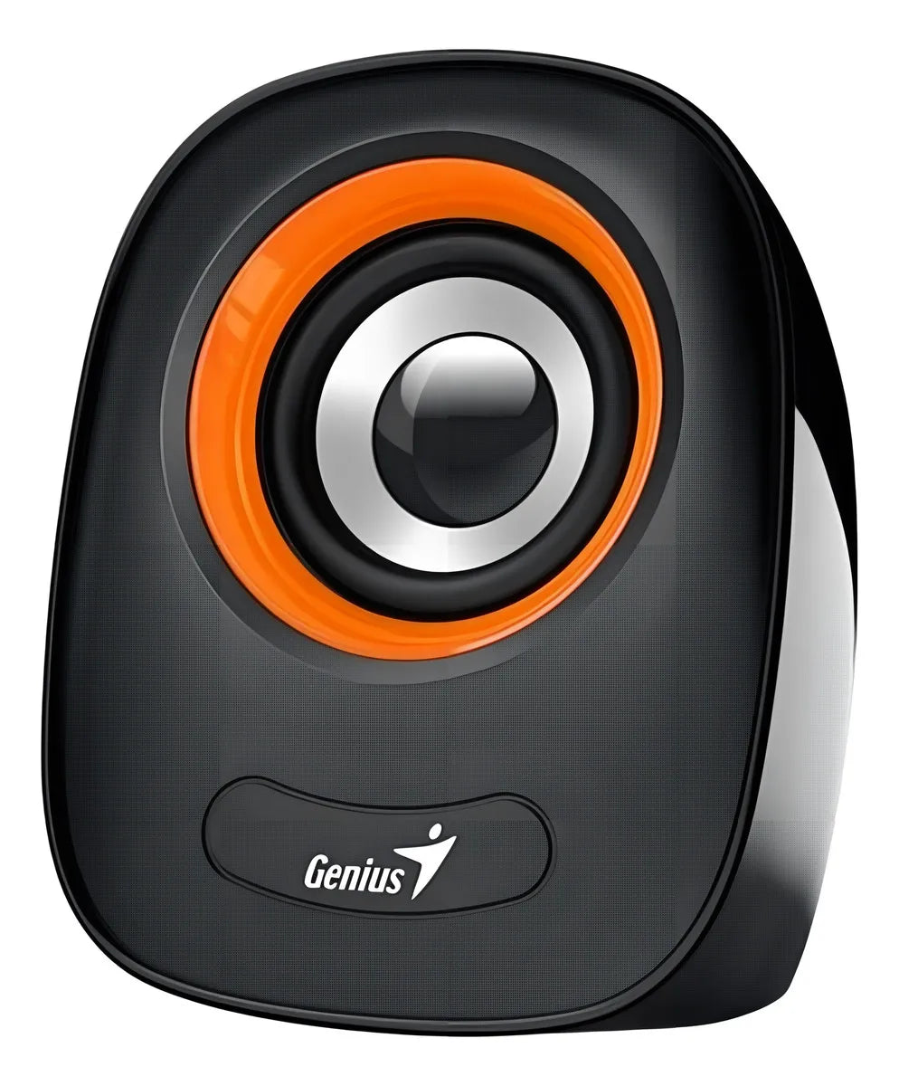 Parlante Genius Sp-q160 Naranja Pc Computadora