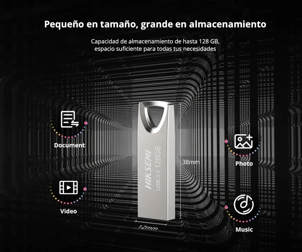 Pendrive 16GB USB 2.0 Classic Hiksemi
