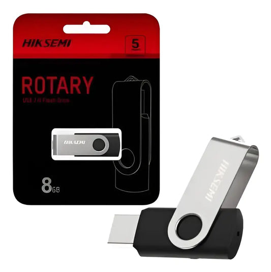 Pendrive 8GB USB 2.0 Rotary Hiksemi