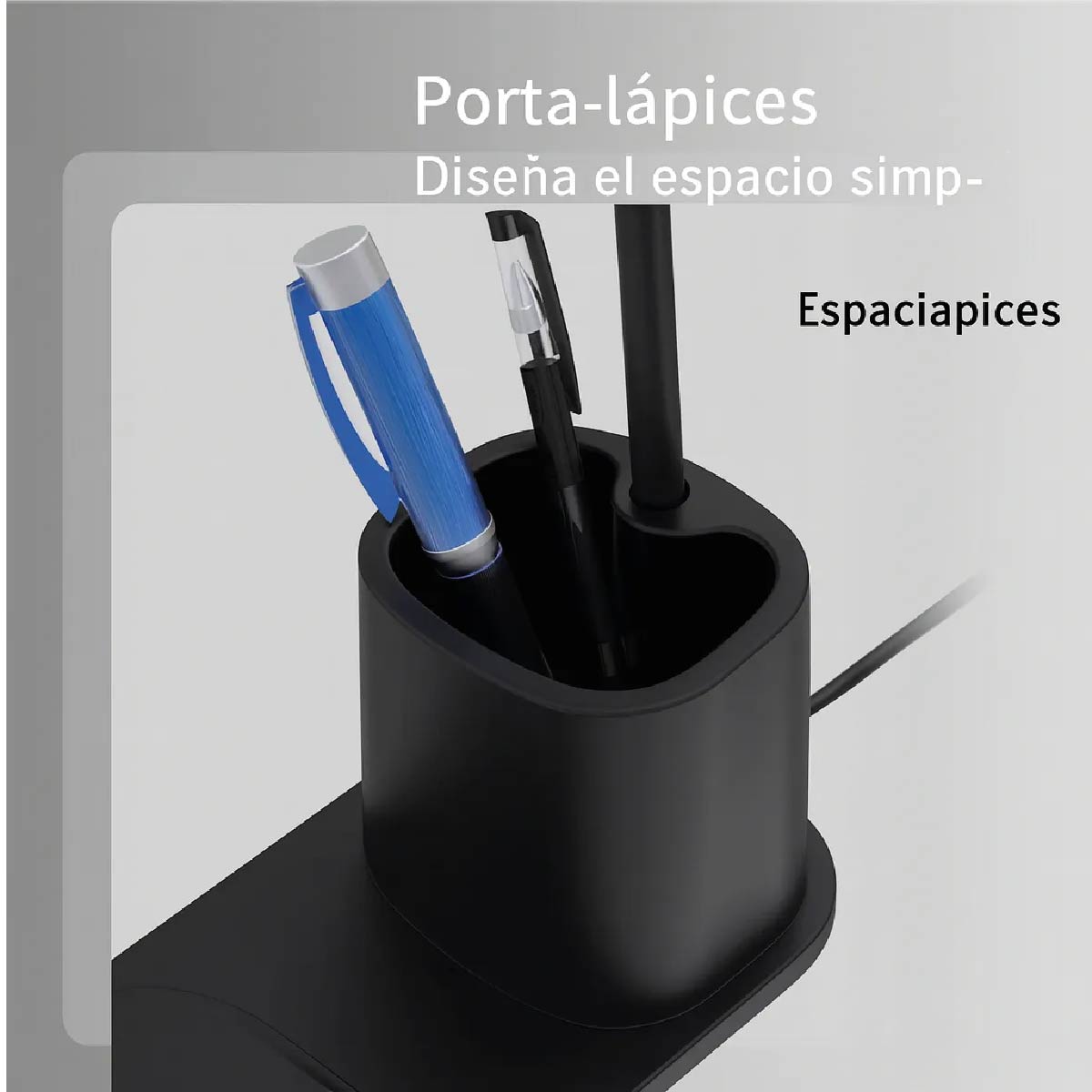 Lampara Portatil Luz Led Con Cargador Inalambrico De Celular