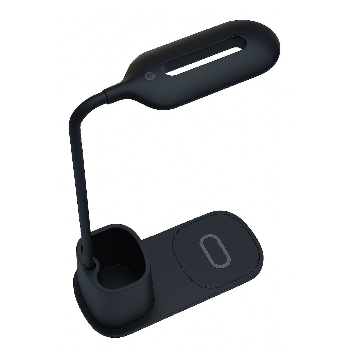 Lampara Portatil Luz Led Con Cargador Inalambrico De Celular