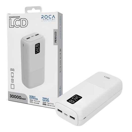 Power Bank 30.000 Mah Para iPhone Samsung Xiaomi 5 Cargas