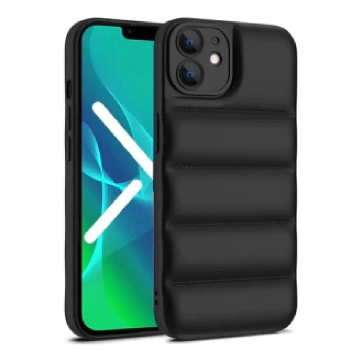 Funda Puff Samsung A03 Negro