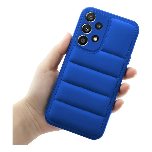 Funda Puff Samsung A13 Azul