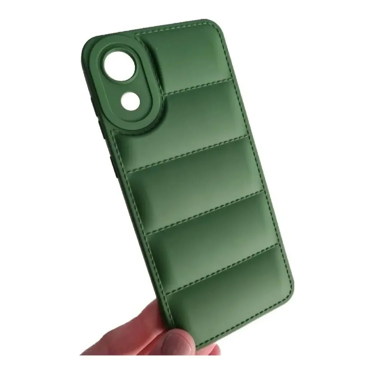 Funda Puff Samsung A03 Core Verde oscuro