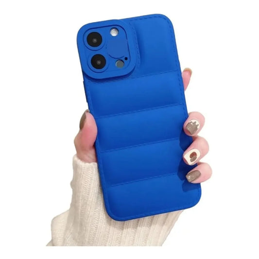 Funda Puff iPhone 11 Azul