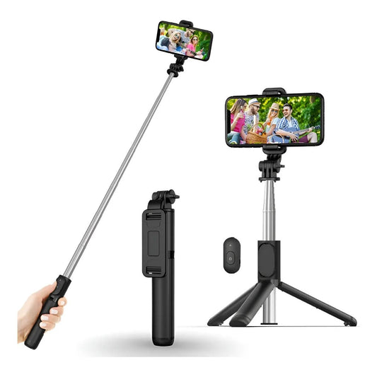 Palo Trípode Para Selfie Con Control Bluetooth Removible Q02