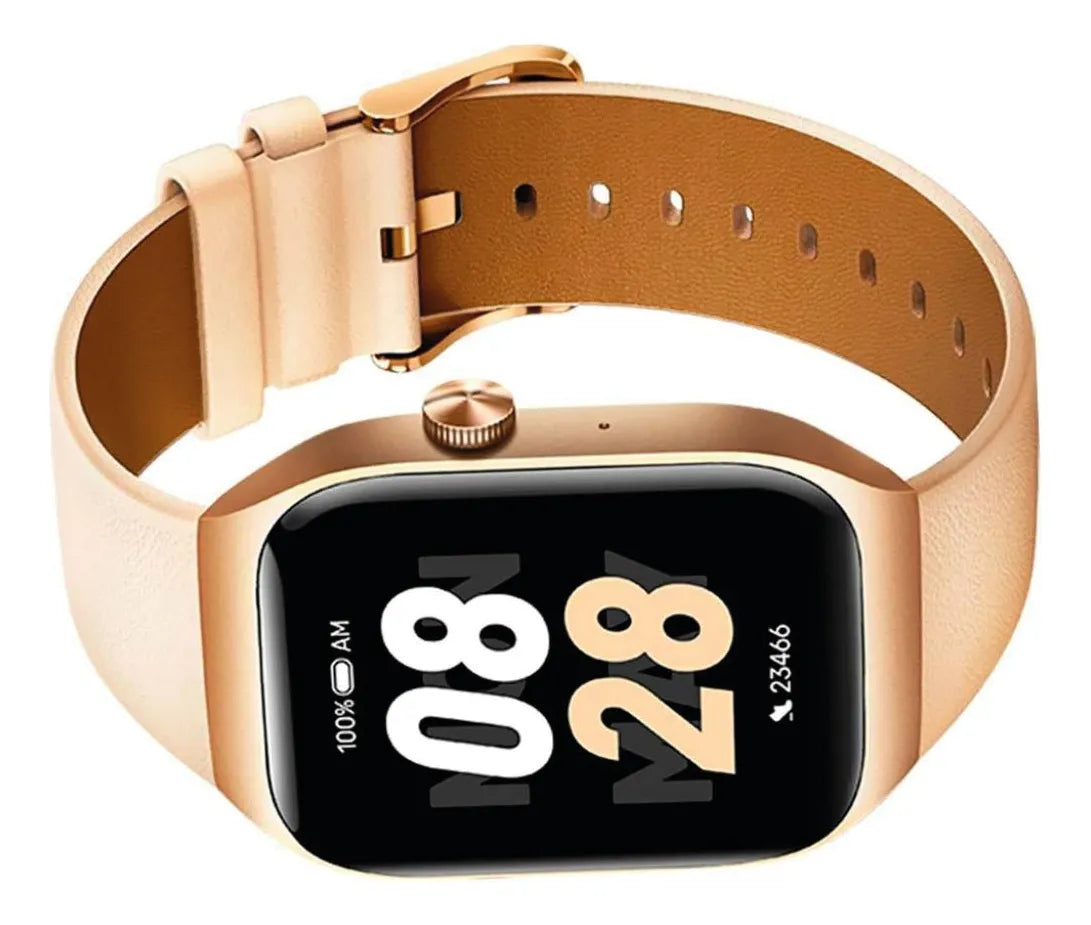 Reloj Smartwatch Mibro T2 Dorado GPS 1.75" AMOLED HD
