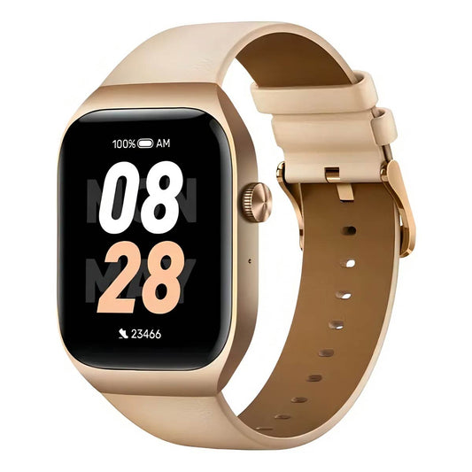 Reloj Smartwatch Mibro T2 Dorado GPS 1.75" AMOLED HD