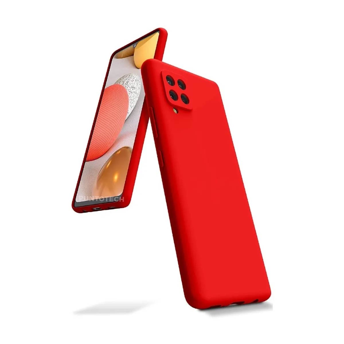 Funda Protectora De Silicona Para Samsung A12