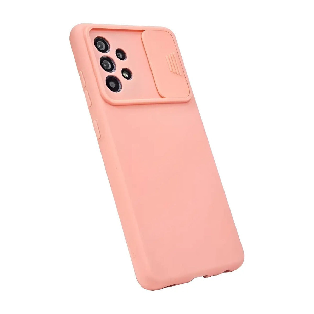 Funda cubre cámara de silicona Samsung S20 FE Rosado