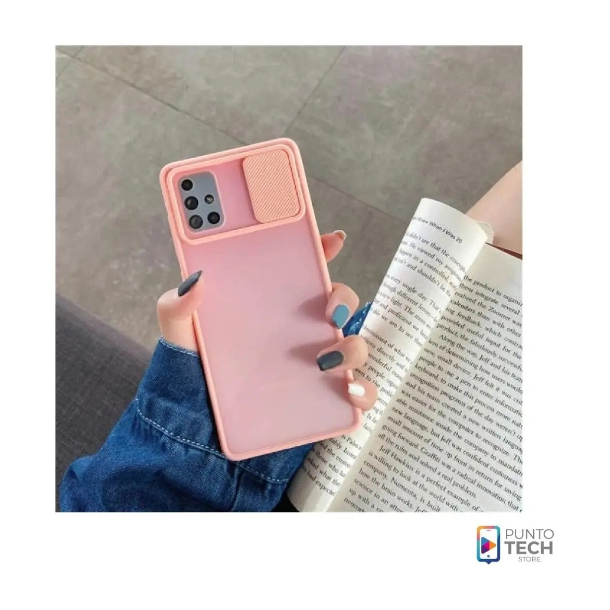 Funda cubre cámara Samsung S21 Ultra Rosado