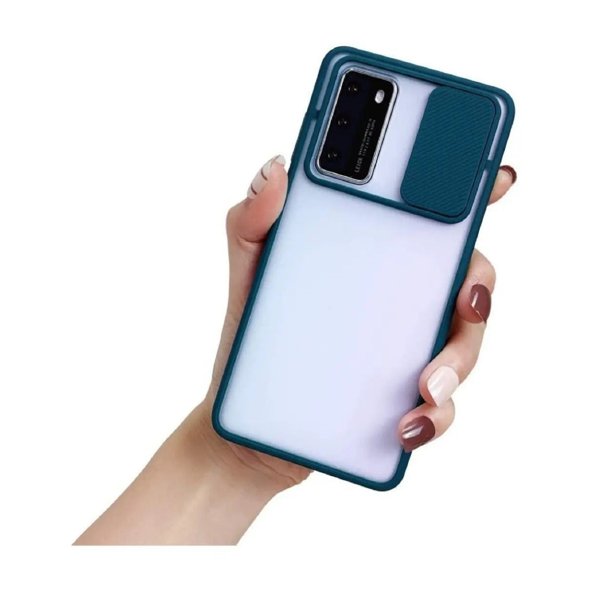 Funda cubre cámara Samsung S21 Ultra Verde Militar
