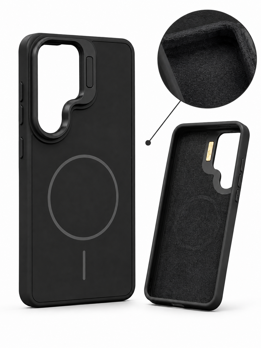Funda Case Magsafe Para Samsung S26 ULTRA con soporte para la camara