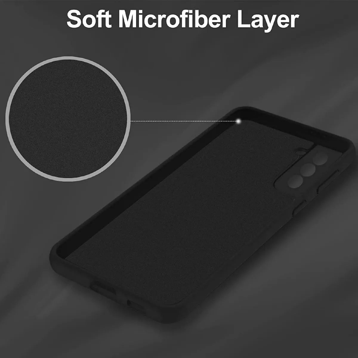 Funda Protectora De Silicona Para Samsung S23 Fe