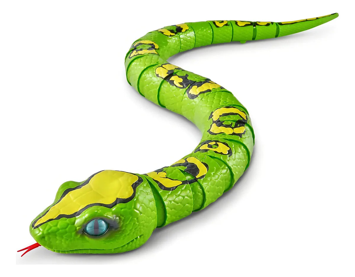 Serpiente Interactiva Juguete Robotico Zuru * Robo Alive * Color Verde Lima