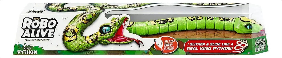 Serpiente Interactiva Juguete Robotico Zuru * Robo Alive * Color Verde Lima