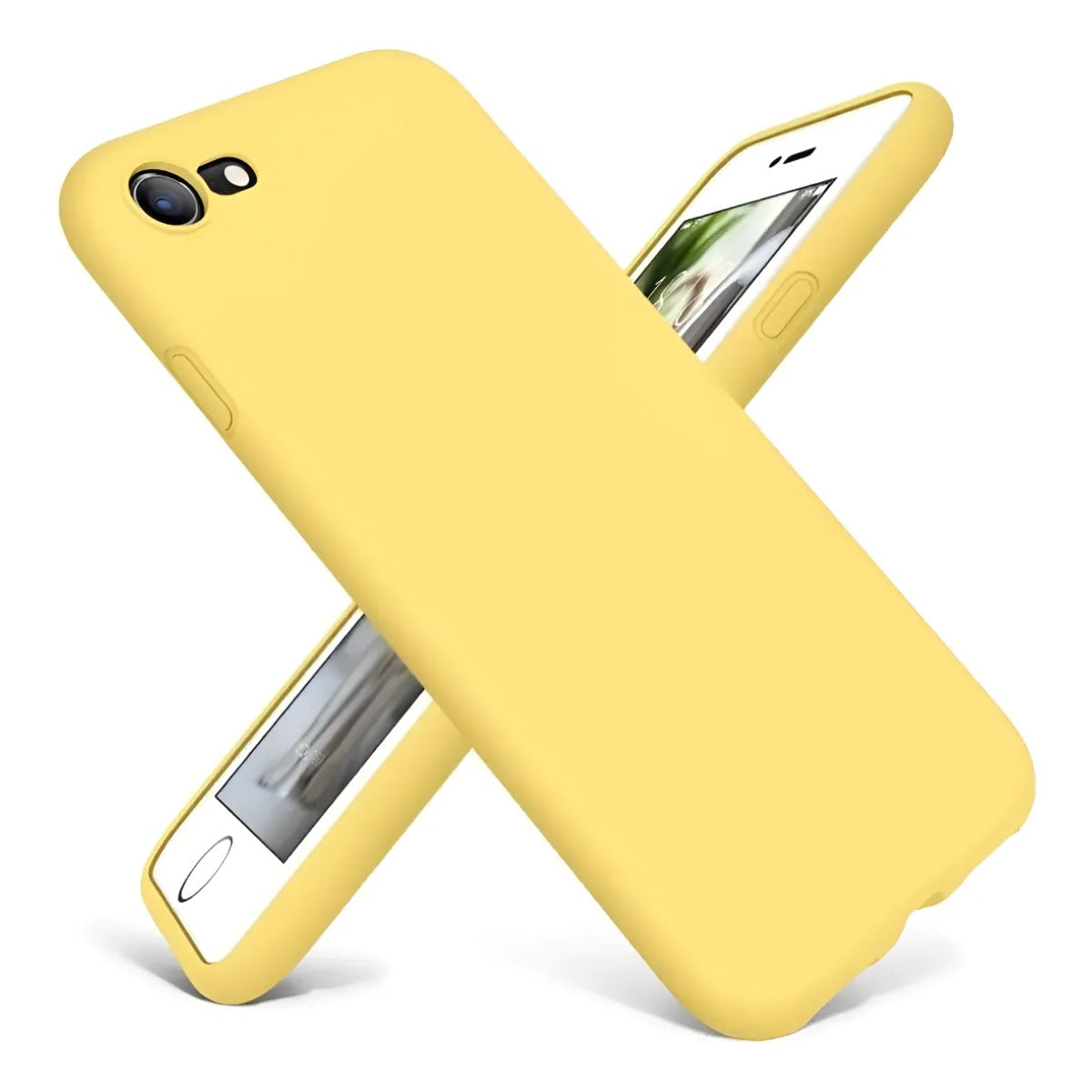 Silicone Case iPhone SE 2020 / 7 / 8 Amarillo