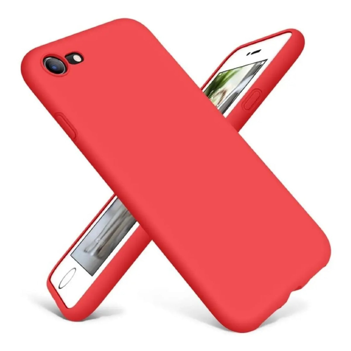 Silicone Case iPhone SE 2020 / 7 / 8 Rojo