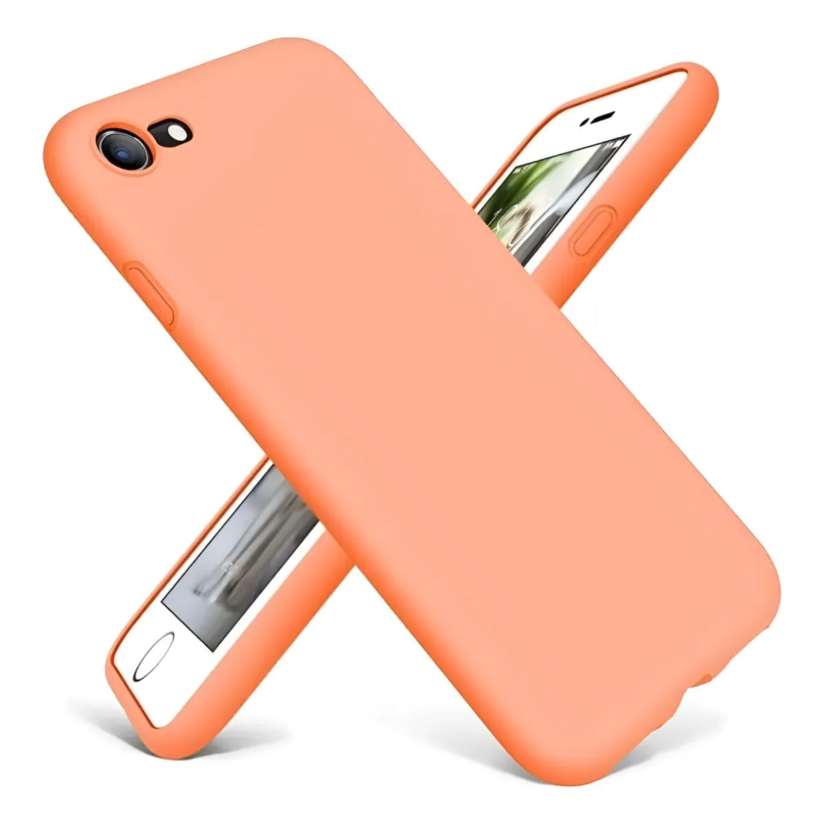 Silicone Case iPhone SE 2020 / 7 / 8 Rosado salmón