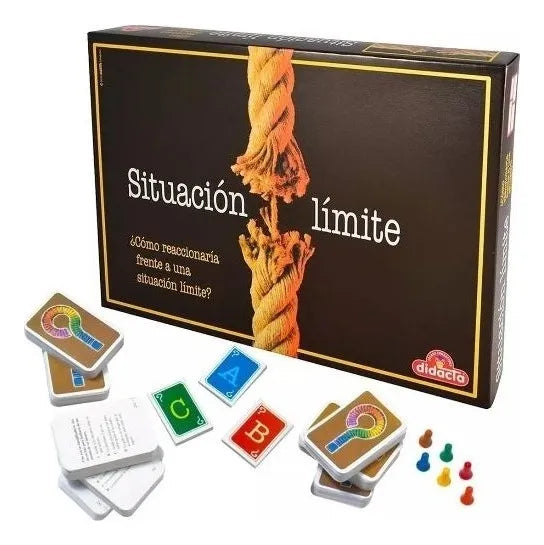 Juego de Mesa Situación Límite Didacta 14+ Deducción 2-6 Jugadores