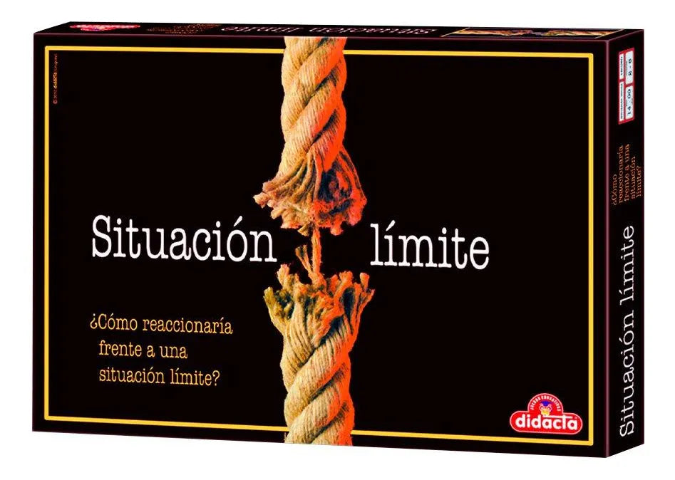 Juego de Mesa Situación Límite Didacta 14+ Deducción 2-6 Jugadores