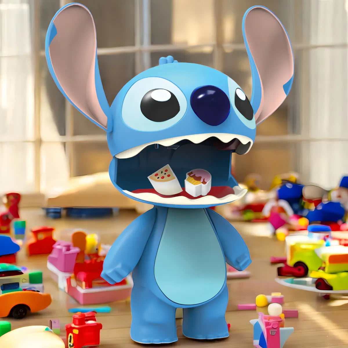 Muñeco Realistic Stitch Moves Ears De Disney