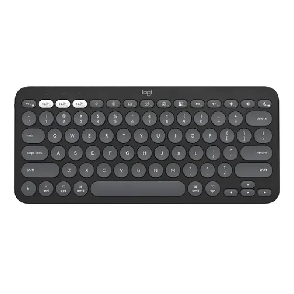 Teclado Logitech K380s Negro Qwerty Español Inalámbrico
